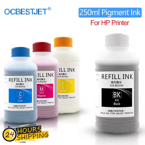 250ML Waterproof Pigment Ink For HP 962 963 964 965 For HP Officejet Pro 9010 9012 9013 9014 9015 90