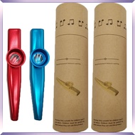 🎸 2 Set Kazoo Logam Kanak-kanak Alat Muzik Pendamping Gitara Kazoo Profesional