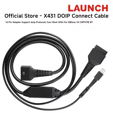 LAUNCH DOIP Adapter Cable for Devices with CAR VII Bluetooth Connectors for CRP 919X BT/X-431 PRO/X-