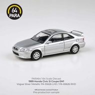 HONDA Para64 Para 64 1999 Civic Si EM1 Civic Ferio Coupe Vogue Silver MetallicHONDA