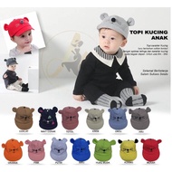 Cat Character Baby Hat / Baby Cat Hat