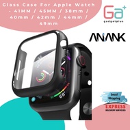 Annak Glass Case For Apple Watch Series 7 - 41MM / 45MM - Apple Watch Case Cover