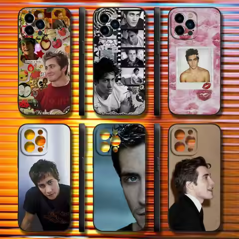 Jake G-Gyllenhaal Phone Case For iPhone 16,15,14,13,12,11,Pro,Max,Plus,X,XS,SE4,E,Mini,Soft Black Ca