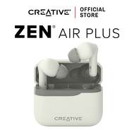 CREATIVE หูฟัง Zen Air Plus (สีครีม) หูฟังอินเอียร์แบบ True Wireless น้ำหนักเบา พร้อมด้วย Bluetooth®