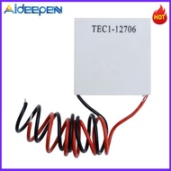 Aideepen ผลิตภัณฑ์ใหม่สำหรับ  TEC1-12706 TEC1-12175 TEC1-12705 Thermoelectric Cooler Peltier 40 * 40 มม. 12V เครื่องทำความเย็นกึ่งตัวนำ