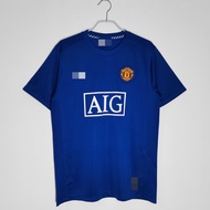 2008-09 Manchester United's second away football short sleeved retro jersey