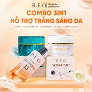 R.E.O (reo) Intensive Skin Care 3sp Combo: Hydraderma B5 Serum and Skinbright Cream & Laviesa Radian