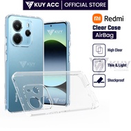 KUY - Clear Case AirBag Xiaomi Redmi Note 15 5G 15 Pro 5G 15 Pro+ 5G 14 Pro 5G 14 Pro+ 5G 14 4G 14 5
