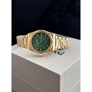 Vivienne Westwood Octagonal Prism Outer Disc Green Watch 34mm Box