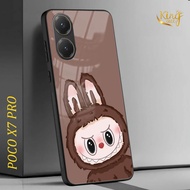 INFINIX HP Case Glitter Glasshp For poco X7 PRO - Casing Infinixhp poco X7 PRO - K39