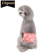 C5GOON 1Pc Pet Dog Wrap Belly Band Waterproof Urinary Wrap Diaper Reusable Physiological Pants Mediu