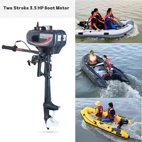 Dropshipping Factory Price Cheap 3.5HP 2 Stroke Petrol Outboard Engines for Fishing Boat