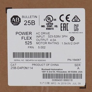 Allen-Bradley 25B-D4P0N114 PowerFlex 525 1.5kW 2Hp AC Drive 25BD4P0N114