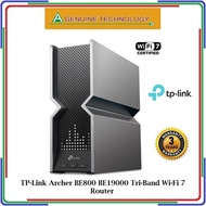 TP-Link Archer BE800 BE19000 Tri-Band Wi-Fi 7 Router - 3 Years Local Warranty