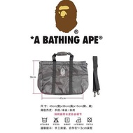 現貨🐒APE 猿人雜誌贈品同款包 超大容量 黑色運動包 旅行袋 媽媽包 購物袋