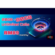 [Hot Plan]OneXOX Postpaid (Celcom Line) 89DB