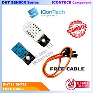 DHT11 Temperature & Humidity Sensor Arduino ESP32 ESP8266 DHT22 Humidity Sensor DHT22 DHT11