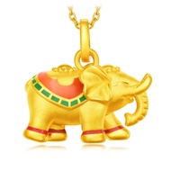 CHOW TAI FOOK 999 Pure Gold Pendant (Elephant) - R21073
