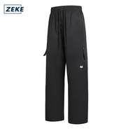 ZEKE B0045 Mens Cargo Pants With Zipper Pockets Plain Working Cargo Long Pant
