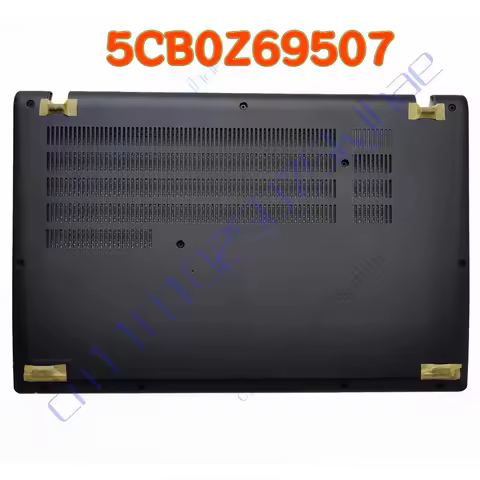 Black 5CB0Z69507 New Bottom D Cover Lower Case w/RJ45 For Lenovo ThinkPad L14 Gen 3 21C5 21C6