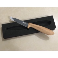 Carote Essential Woody Non-Stick Stainless Stain Fruit Knife