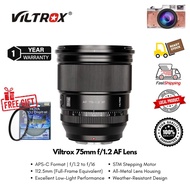 Viltrox 75mm f/1.2 AF Lens Excellent Low-Light Performance ( 1 Year Warranty )