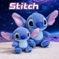 Boneka Stitch kartun bersaiz besar dengan telinga yang boleh digerakkan, hadiah boneka Stitch.