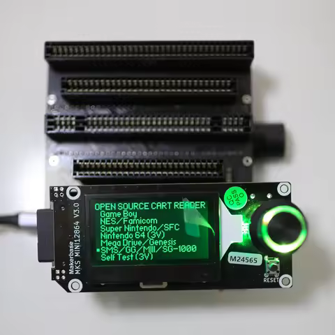 Sanni Cart Reader V5 DIY Kit – Retro Game Cartridge Dumper & ROM Backup Tool forMD NES SNES N64 GBA 
