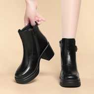Hundred Comfortable Plover Suede Boots - Winter Warm for Mothers