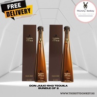 Don Julio 1942 Tequila 750ml (Bundle of 2)