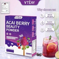 VTEAY Acai Berry Powder-Immune Health UTI/PCOS Detox Slim Healthy Juice Beauty Drink Weekit7 Acai