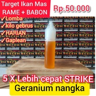 ESSEN GERANIUM NANGKA essen oplosan ikan mas essen mancing lomba ikan mas essen harian ikan mas