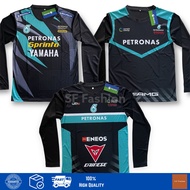 MOTOR JERSEY LONG SLEEVE PETRONAS JERSEY LONG SLEEVE JERSI LENGAN PANJANG KAIN JERSI SPORT T SHIRT B