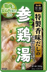 S&B 彩官參雞湯底 350g