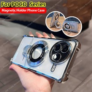 POCO F7 F8 Pro F7 Casing POCO F7 F8 Ultra Casing Clear Jelly Shockproof Casing with Camera Protector