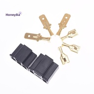 honeybee1 1pc 3pin h4 car connector plug h4 auto holder plug 7.8mm lamp plug bulb socket Nice