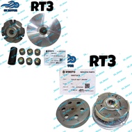 WMOTO RT3 / RT3 S Original Movable Drive Face Set Driven Pulley Assy Front Rear Pulley 100072677 100