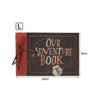 Scrapbook Custom DIY Album Foto Vintage Aesthetic Hardcover Journal Notebook - Our Adventure Book