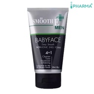 Smooth E โฟมล้างหน้าทำความสะอาดสำหรับผู้ชาย สูตรไม่มีฟอง For men Foam 4 Oz.[IP]