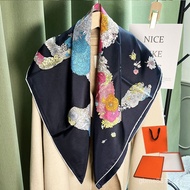 Moose Silk Silk Large Gift Box Comes to Order Twill Silk Scarf Mulberry Silk Silk 14 Square Scarf 90