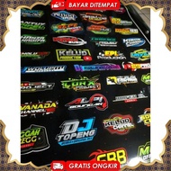 New Design DJ Remixer Stickers - Pack of 45 Stickers - 69 PROJECT AJY ONE ZERO MCPC Viral Latest Tre