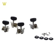 [caesar_orlando.my]4Pcs Ukulele Guitar and Small 4 String Guitar Tuning Pegs Machine Heads 2R and 2L