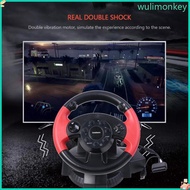 WU Game Racing Steering Wheel for FT33D3 D7 Series 200 Degree Rotation Angle