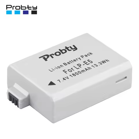 1800mAh LP-E5 LP E5 LPE5 digital Camera Batteries For Canon EOS 450D 500D 1000D Rebel XS XSi T1i KIS