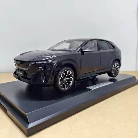 Original Changan Mazda Ez-60 Car Model New Energy Mazda Ez60 1:18 Alloy Car Model Car Lovers' Collec