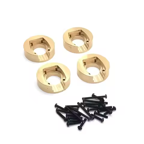 2pcs/4PCS Brass Counterweight Balance Weight for YK4101PRO YK4102 YK4103 YK4082 YiKong RC Crawler Ca
