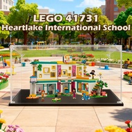 LEGO 41731 Heartlake International School Acrylic Display Box Kotak Pameran Penyimpanan Figur Dust P