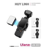 Đèn LED trợ sáng mini cho DJI Osmo Pocket 3 Ulanzi LM001 Tích hợp pin 500mAh chính hãng
