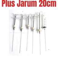 suntikan PARFUM 100 ml inject Refill parfum tinta printer laboratorium jarum panjang 20cm large syri