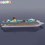 JKTH Cruise Ship Paper Model Cruise Ship 3D Paper Model DIY Puzzle Manual Papercrafts Toy